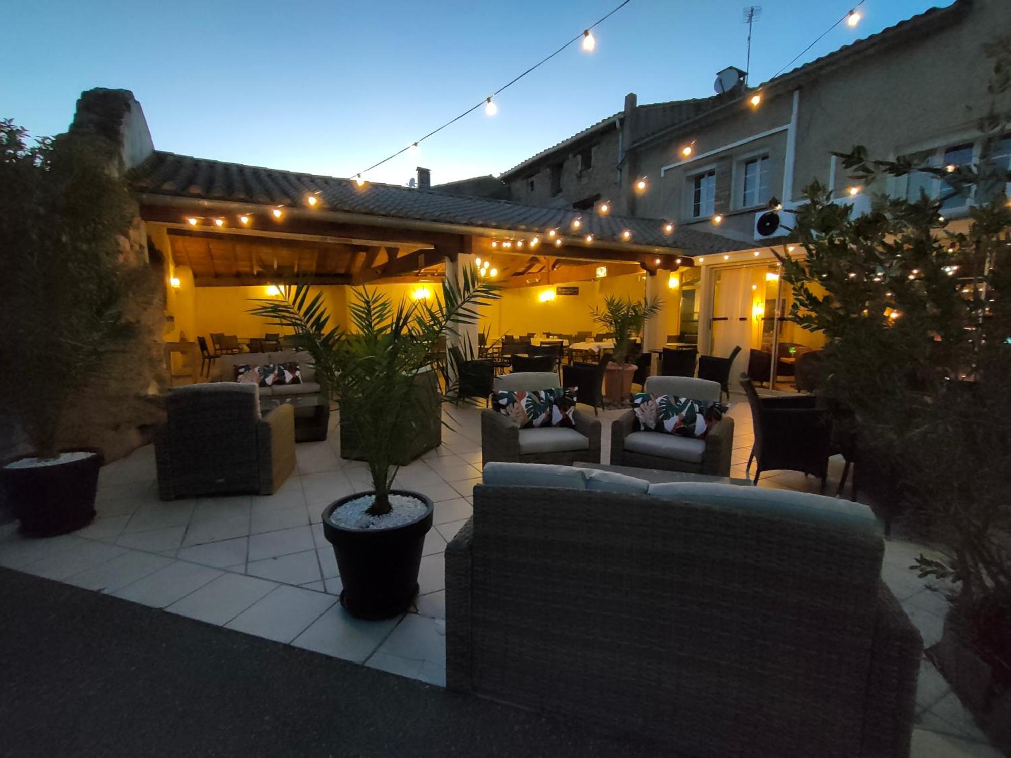Hotel Restaurant L'Art Des Mets By Cote Jardin Conilhac-Corbières 외부 사진